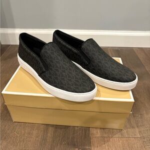 Women’s Michael Kors Black Slip-On Sneakers (**Brand New)